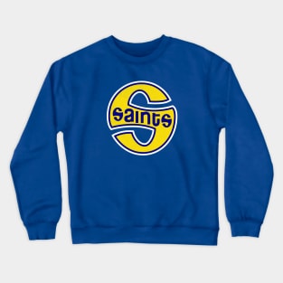 Defunct Minnesota Saints WHA Hockey 1976 Crewneck Sweatshirt